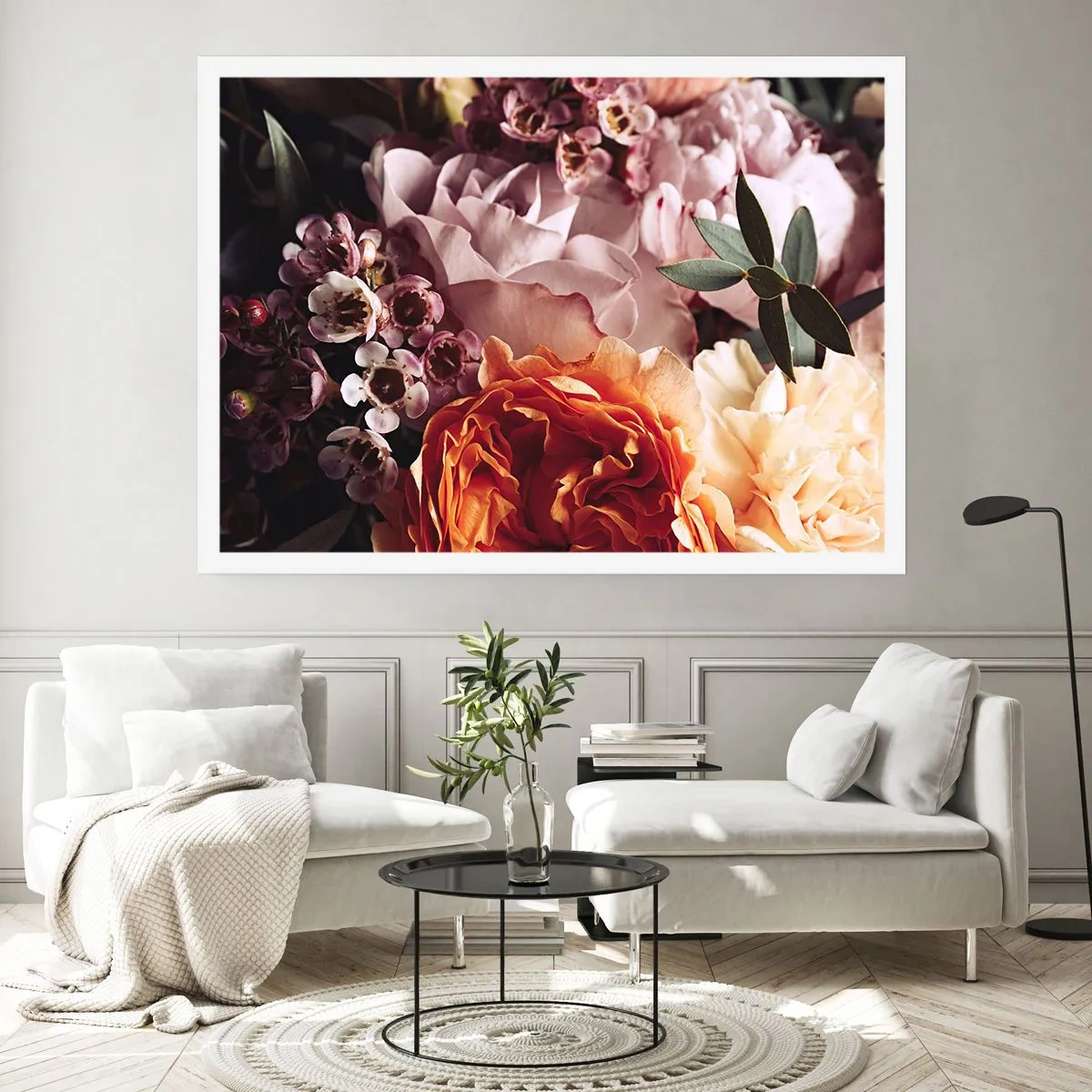 Affiche - Poster - Enveloppé de beauté - 50x40 cm