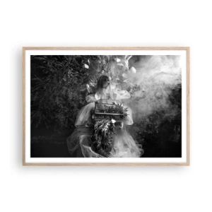 Affiche dans un chêne clair - Poster - Tout simplement Mère Nature - 100x70 cm