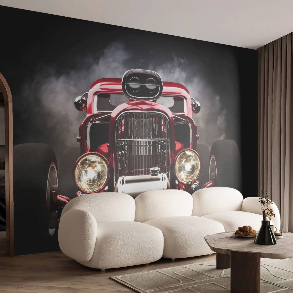 Papier Peint Autocollant Deluxe Sticker - Rapide et furieusement beau - Automobile, Voiture, sport - 250x175 cm