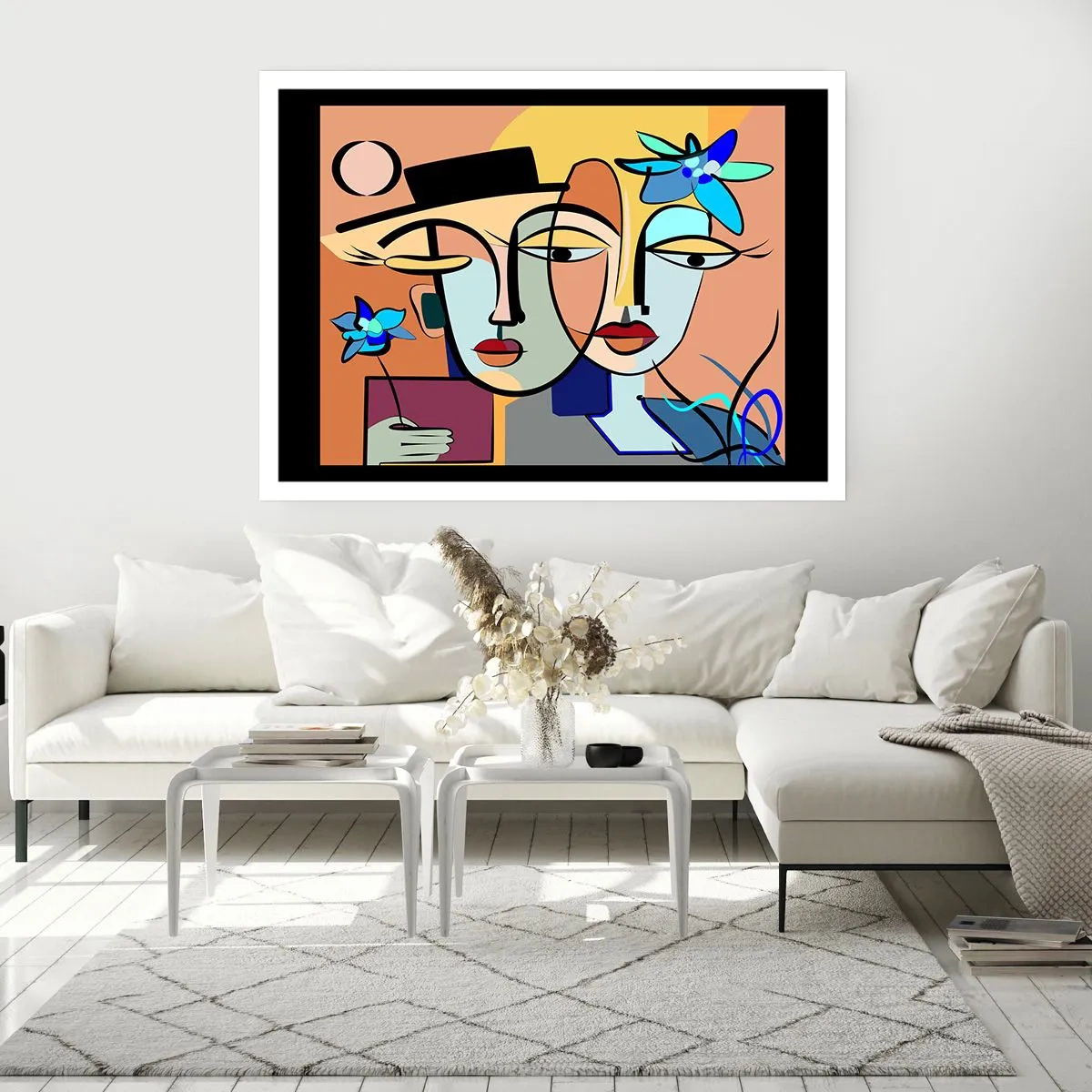 Affiche - Poster - Le Rendez-vous de Picasso - 50x40 cm