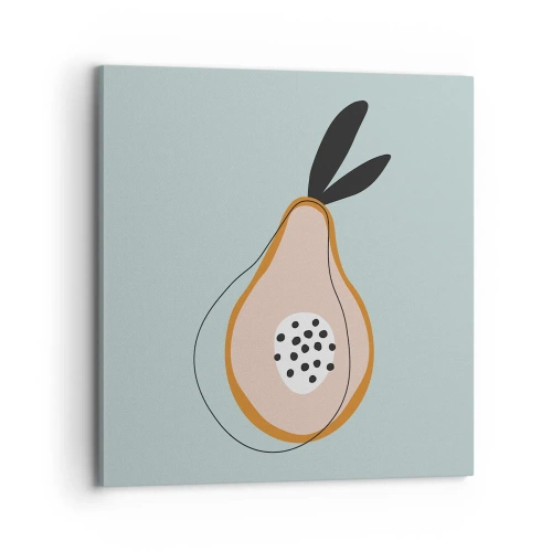 Impression sur toile - Image sur toile - Pénétrer la nature des choses - 70x70 cm