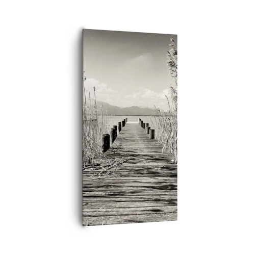 Impression sur toile - Image sur toile - Dans le calme de l'herbe - 65x120 cm