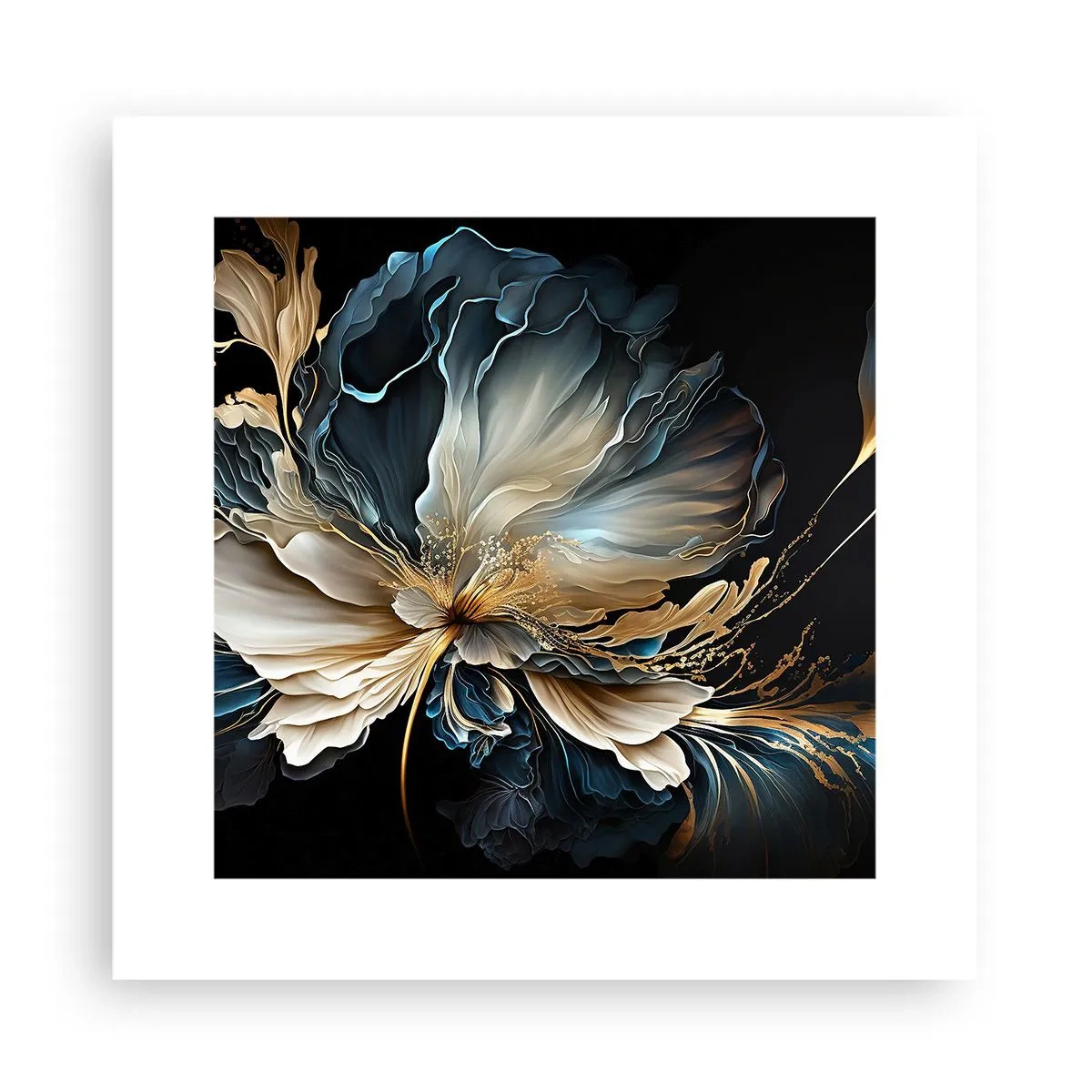 Affiche - Poster - Fleur de fougère de conte de fées - 30x30 cm