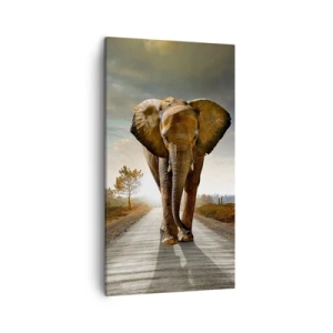 Impression sur toile - Image sur toile - Et pas du tout en porcelaine - 45x80 cm