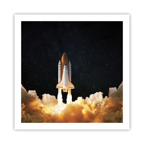 Affiche - Poster - Ad astra! - 60x60 cm