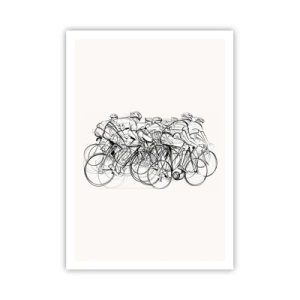 Affiche - Poster - Ensemble en équipe - 70x100 cm