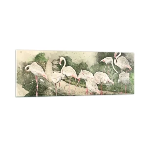 Impression sur verre - Image sur verre - Rêve exotique - 90x30 cm