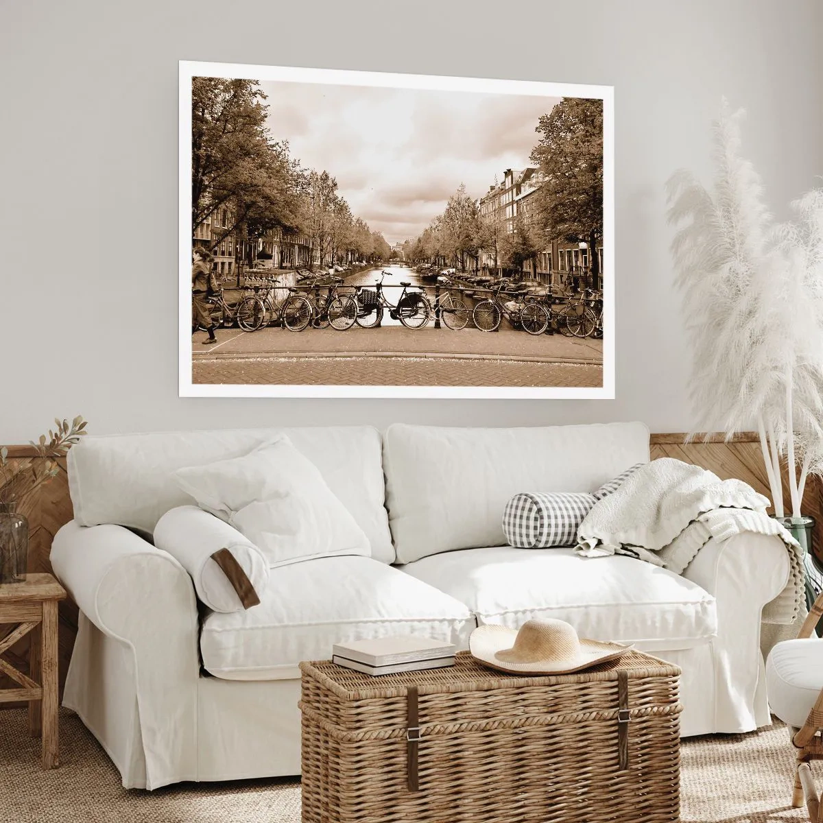 Affiche - Poster - Ambiance hollandaise - 50x40 cm