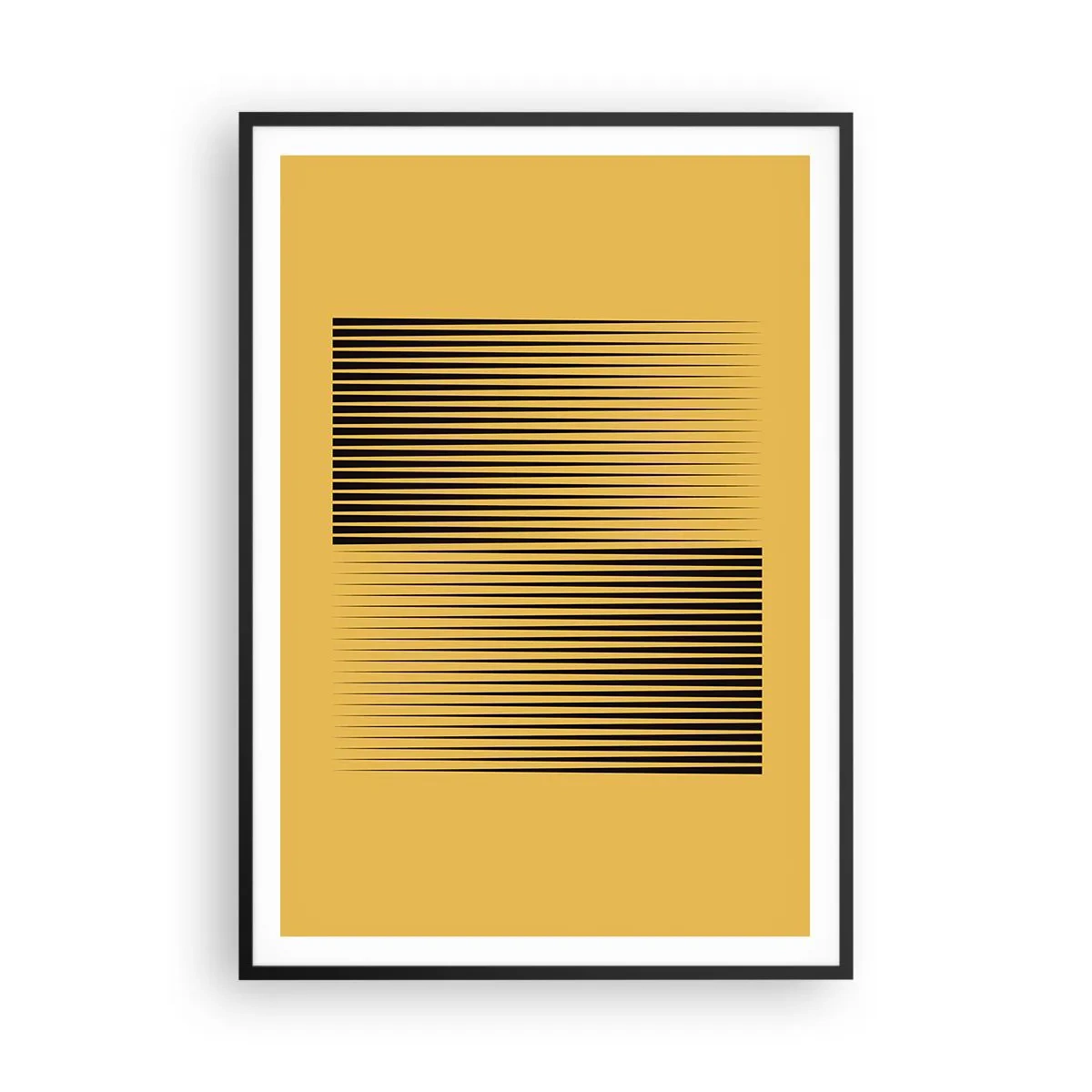 Affiche dans un cadre noir - Poster - Cadre opposé - 70x100 cm