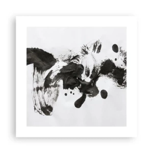 Affiche - Poster - De la méthode dans la folie ? - 40x40 cm