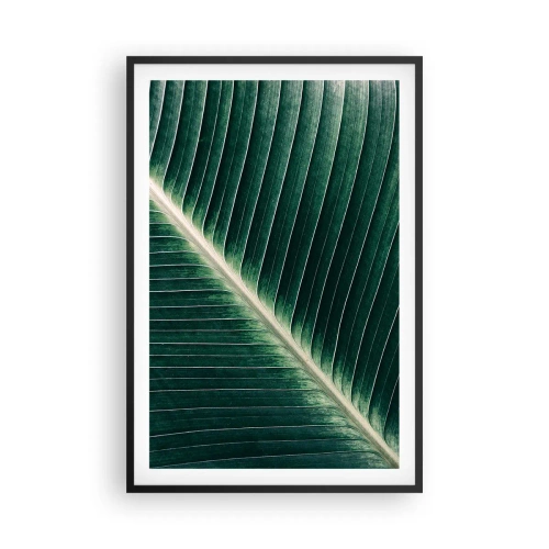Affiche dans un cadre noir - Poster - Le rythme de la nature - 61x91 cm