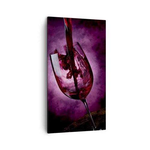 Impression sur toile - Image sur toile - Écarlate? Carmin? Non, rubis. - 45x80 cm