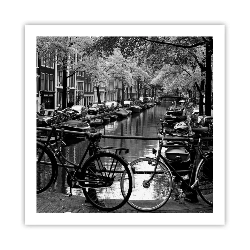 Affiche - Poster - Une vue très hollandaise - 60x60 cm