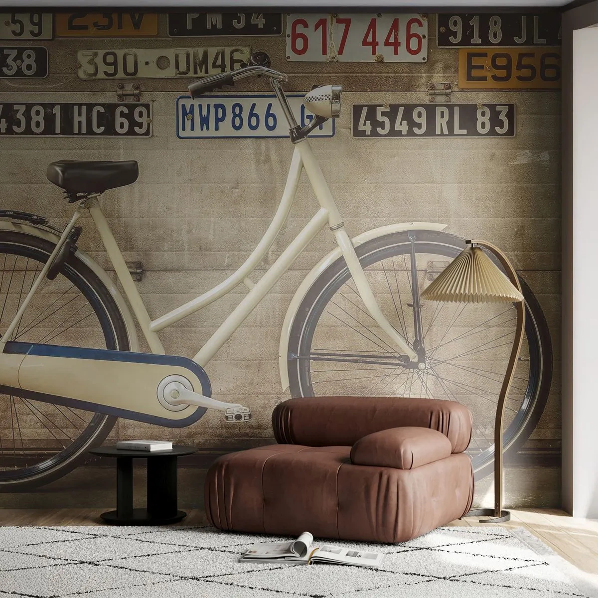 Papier Peint Autocollant Deluxe Sticker - Pas de complexes - Mural, Vélo, Assiettes - 250x175 cm