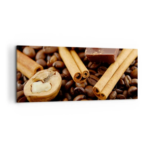 Impression sur toile - Image sur toile - Concert d'aromates - 100x40 cm