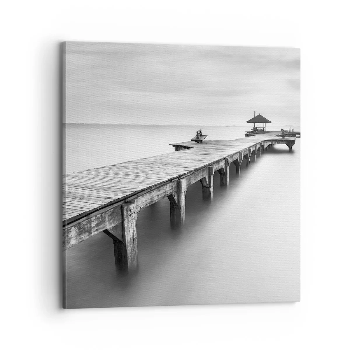 Impression sur toile - Image sur toile - À l'horizon - 70x70 cm