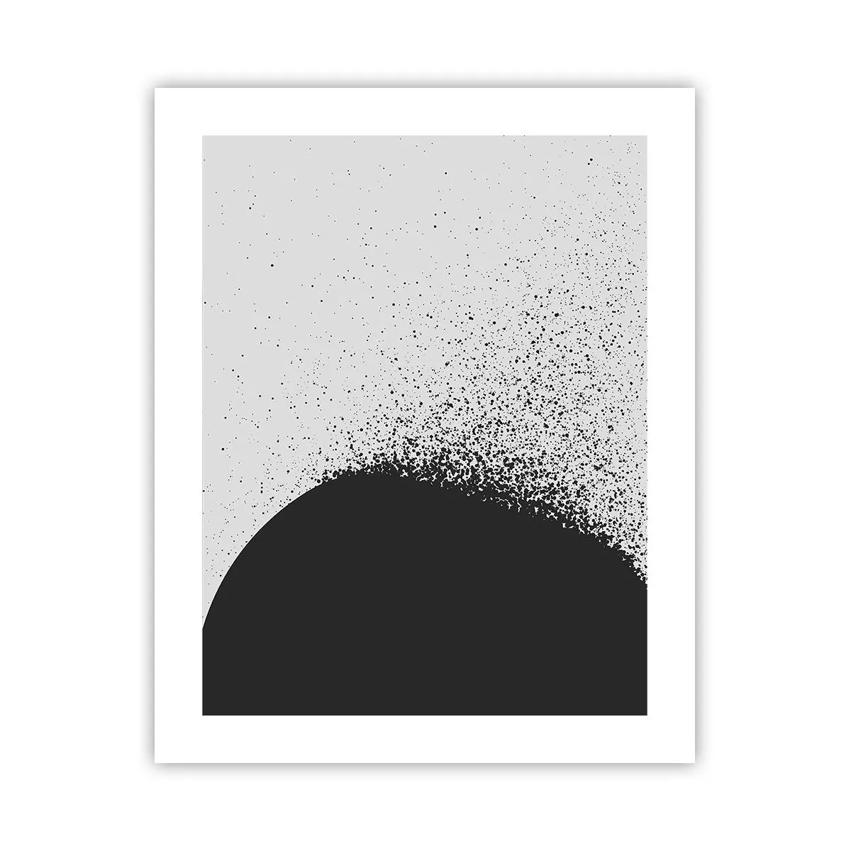 Affiche - Poster - Mouvement des molécules - 40x50 cm