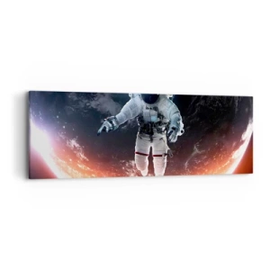 Impression sur toile - Image sur toile - Puis-je rester un peu plus longtemps ? - 90x30 cm