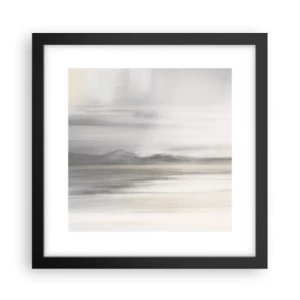 Affiche dans un cadre noir - Poster - Distance réfléchie - 30x30 cm