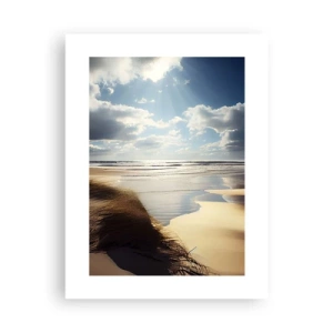 Affiche - Poster - Plage, plage sauvage - 30x40 cm