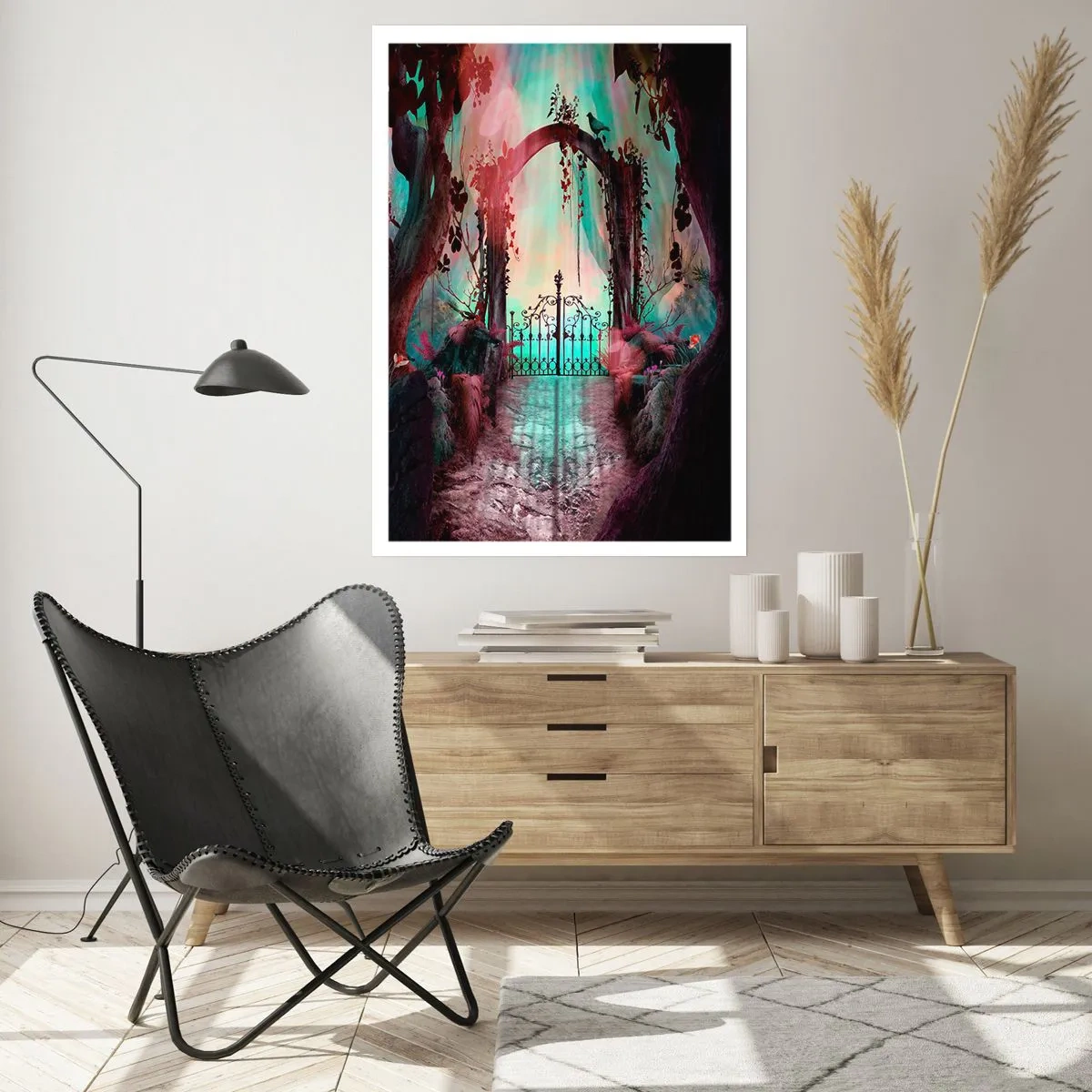 Affiche - Poster - Jardin secret - 70x100 cm