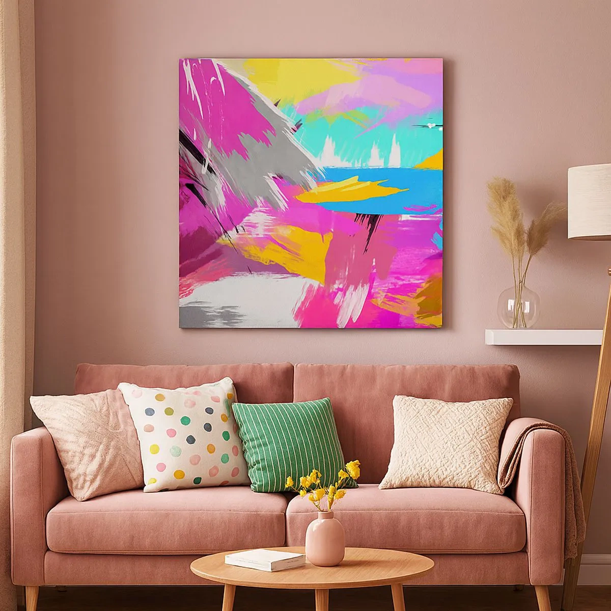 Impression sur toile - Image sur toile - Maz, maz, maz encore une fois - 30x30 cm