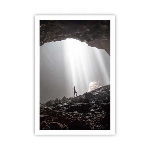 Affiche - Poster - Grotte lumineuse - 61x91 cm