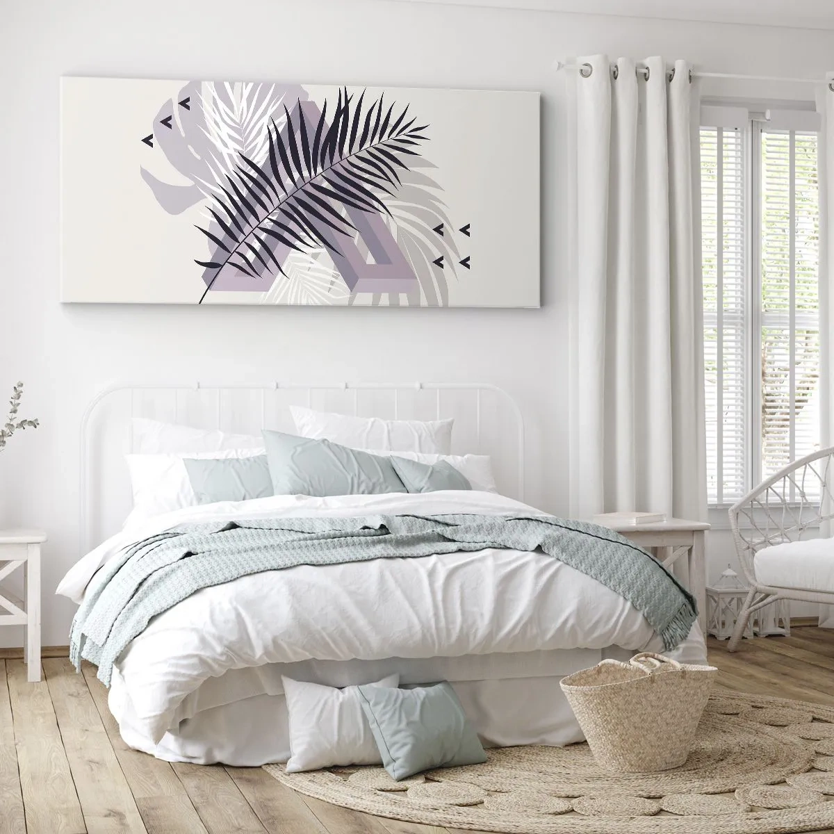 Impression sur toile - Image sur toile - L'ombre de l'obscurité - 100x40 cm