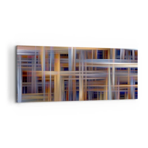 Impression sur toile - Image sur toile - Tissé de lumière - 100x40 cm