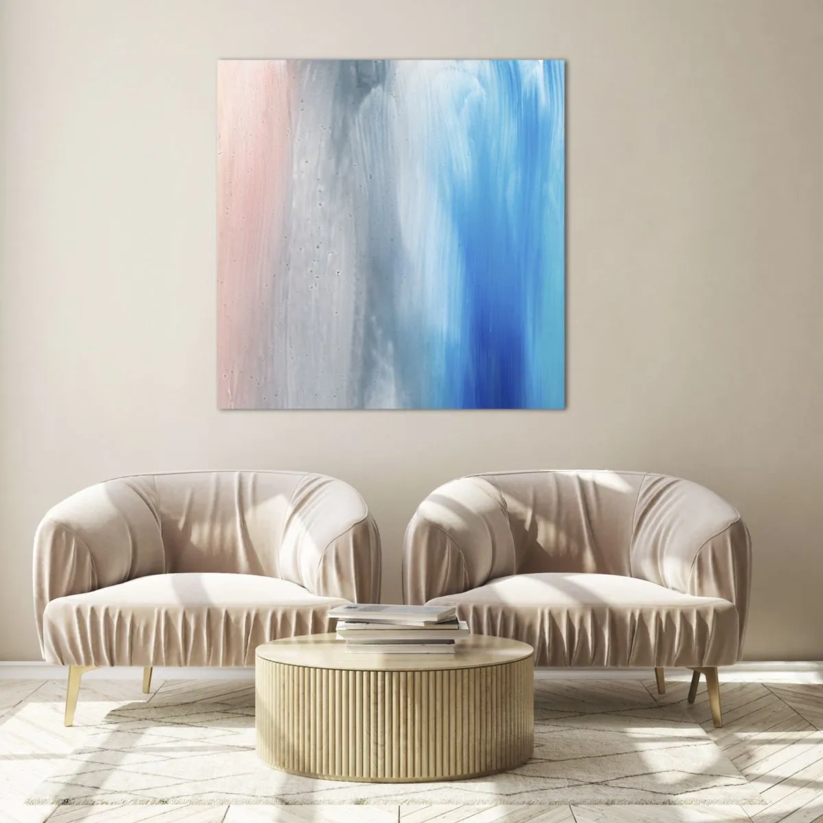 Impression sur verre - Image sur verre - Éléments : air - 50x50 cm