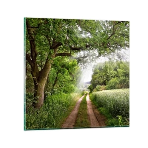 Impression sur verre - Image sur verre - Et in Arcadia ego - 70x70 cm