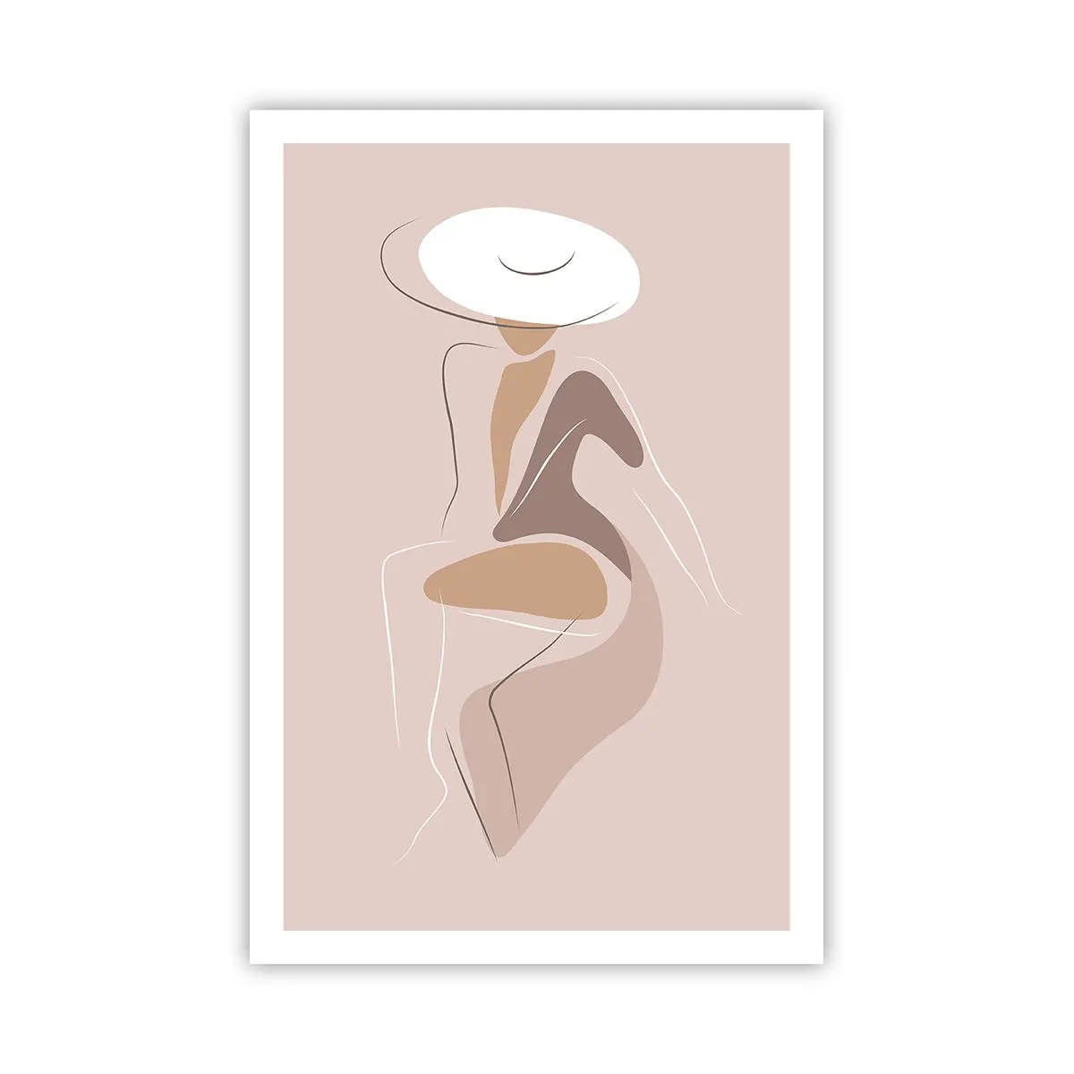 Affiche - Poster - Être une dame - 61x91 cm