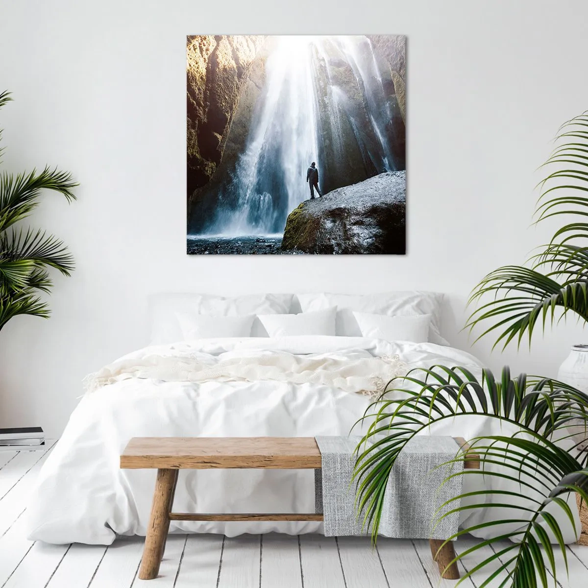 Impression sur toile - Image sur toile - Restauration des proportions - 60x60 cm