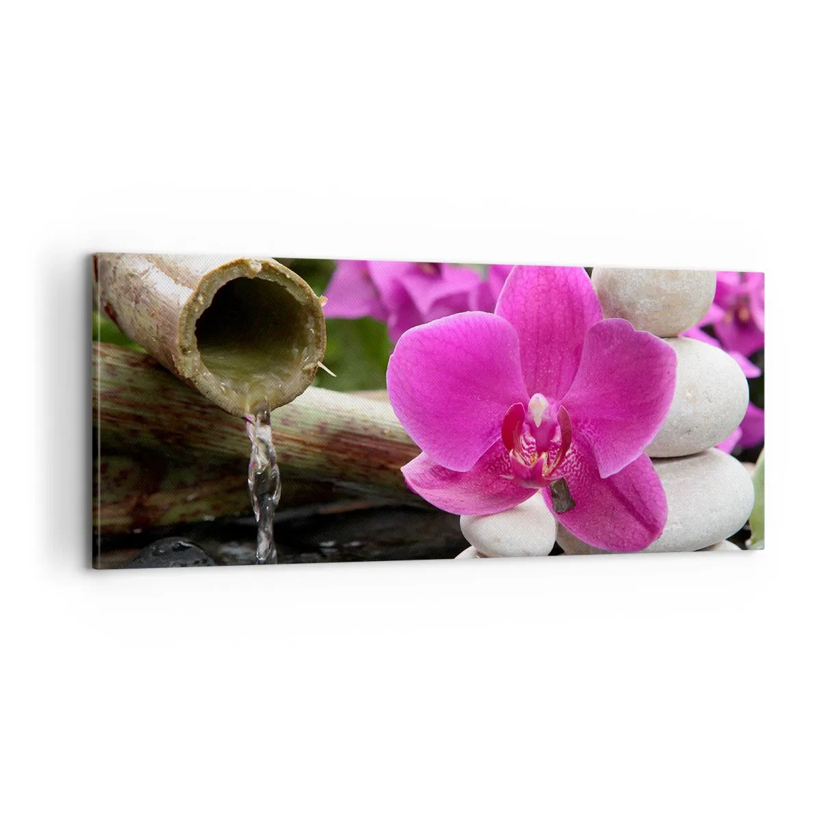 Impression sur toile - Image sur toile - Tu te reposes déjà - 100x40 cm