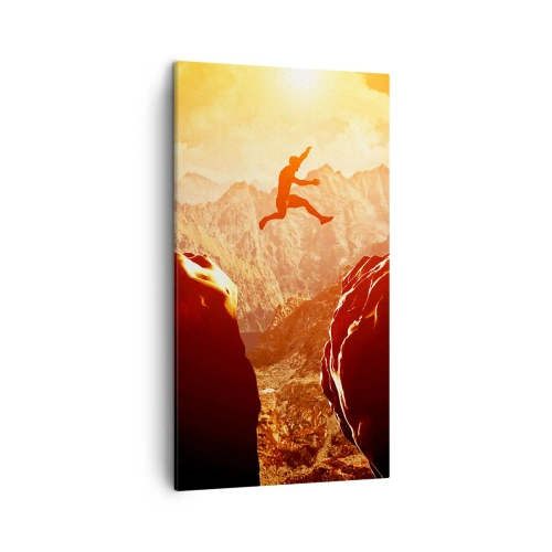 Impression sur toile - Image sur toile - Dépassement des limites - 45x80 cm