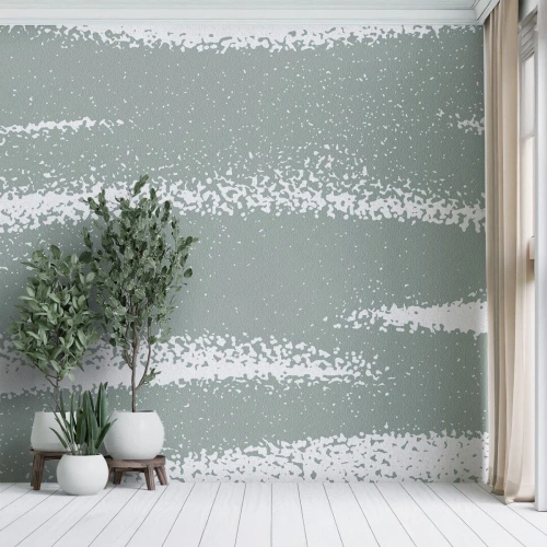 Papier Peint Photo Standard Eco - Abstraction dans un climat hivernal - Abstraction, Brillant, Minimalisme - 400x280 cm