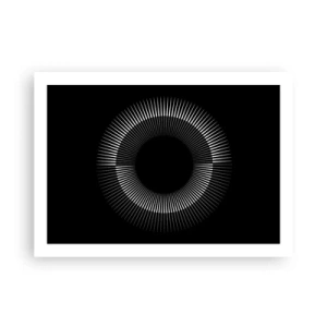 Affiche - Poster - Soleil noir - 70x50 cm