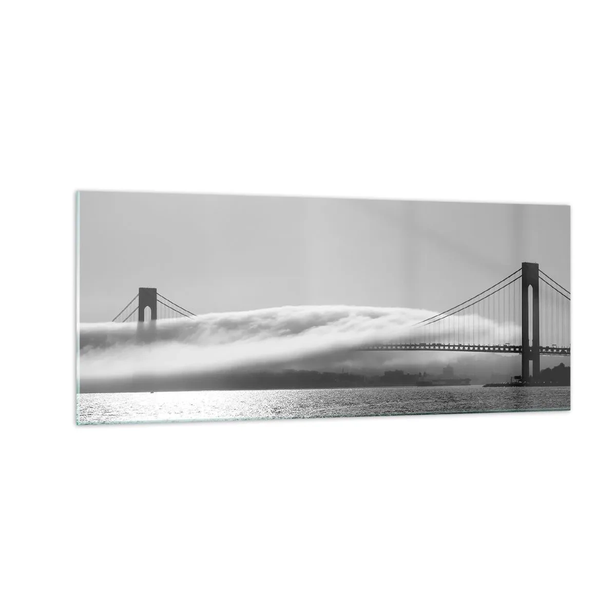 Impression sur verre - Image sur verre - Naviguez à travers les Portes des Étoiles - 100x40 cm