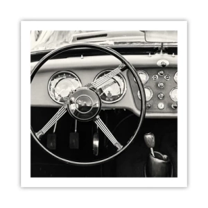 Affiche - Poster - Rêve de collectionneur - 60x60 cm