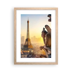 Affiche dans un chêne clair - Poster - Tellement de choses ont changés... - 30x40 cm