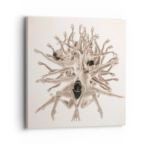Impression sur toile - Image sur toile - S'épanouir en danse - 30x30 cm