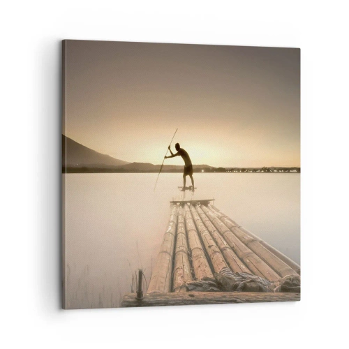 Impression sur toile - Image sur toile - Avant la fin du jour - 60x60 cm