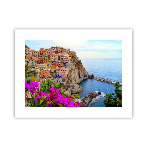 Affiche - Poster - La ville qui rit - 40x30 cm