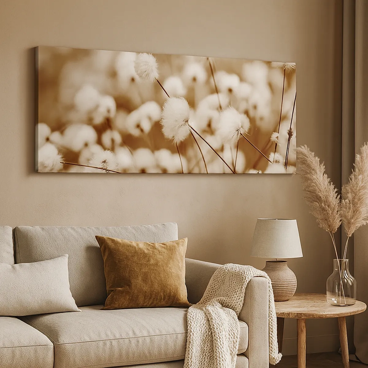 Impression sur toile - Image sur toile - Tige moelleuse - 30x30 cm