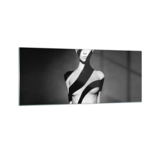 Impression sur verre - Image sur verre - Dans la brillance et l'ombre - 100x40 cm