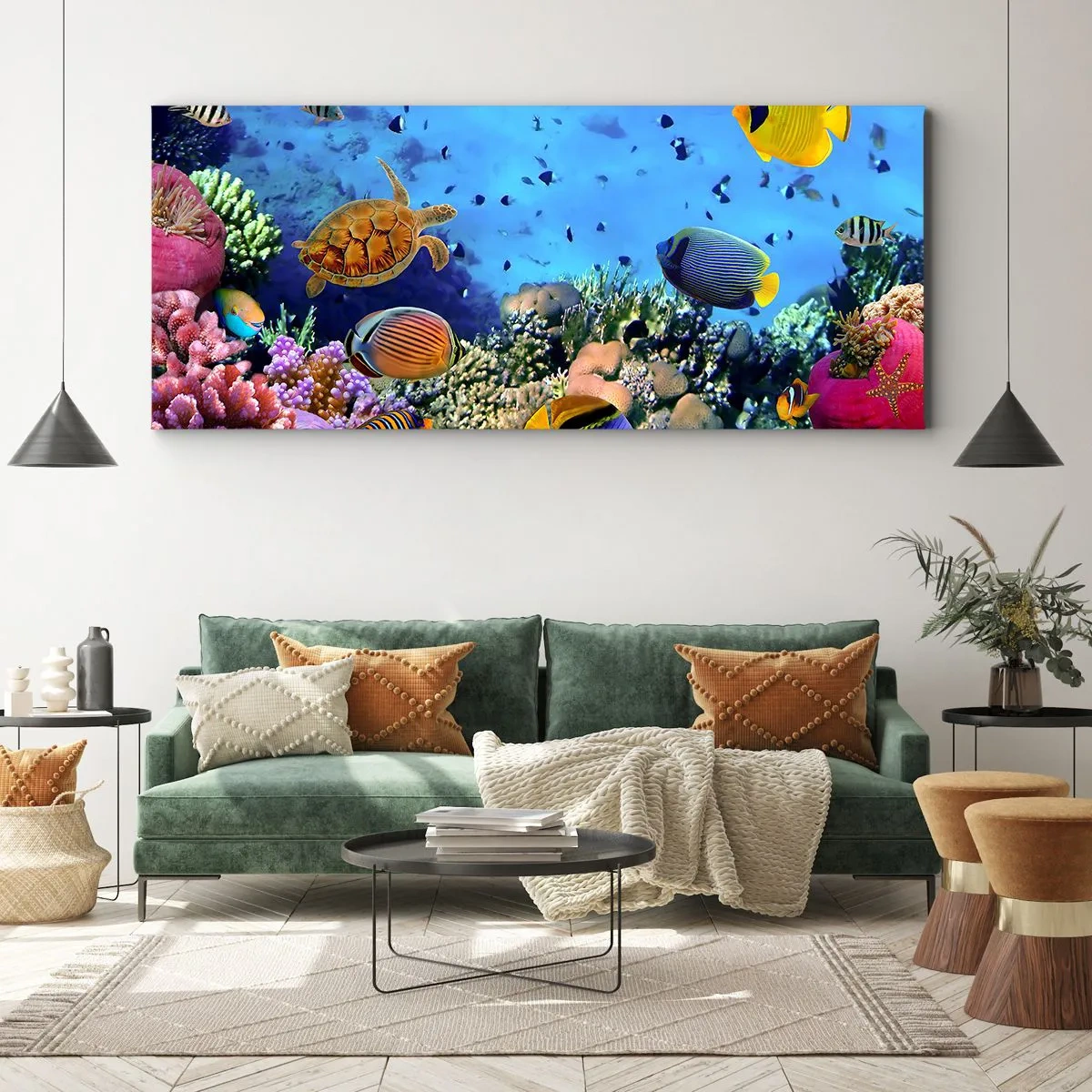 Impression sur toile - Image sur toile - Et que sait-on de la vie… - 100x40 cm