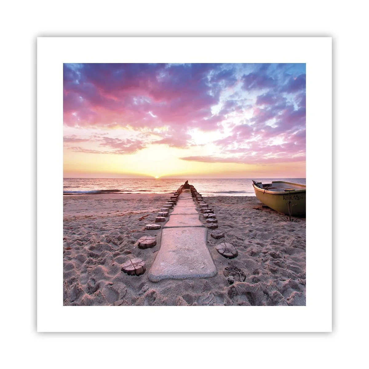 Affiche - Poster - Moment d'expérience profonde - 40x40 cm