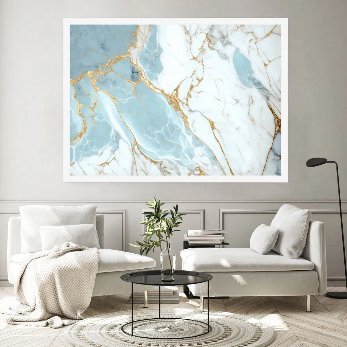 Affiche - Poster - Richesse en pierre - 40x30 cm