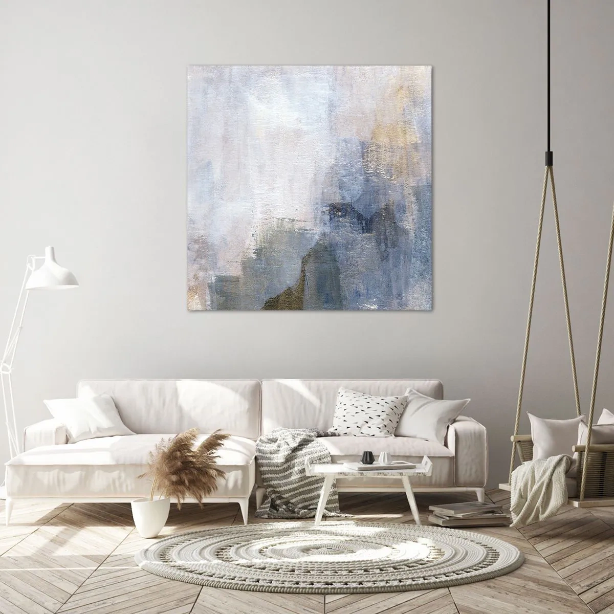 Impression sur toile - Image sur toile - Tonalités et accords de couleur - 40x40 cm