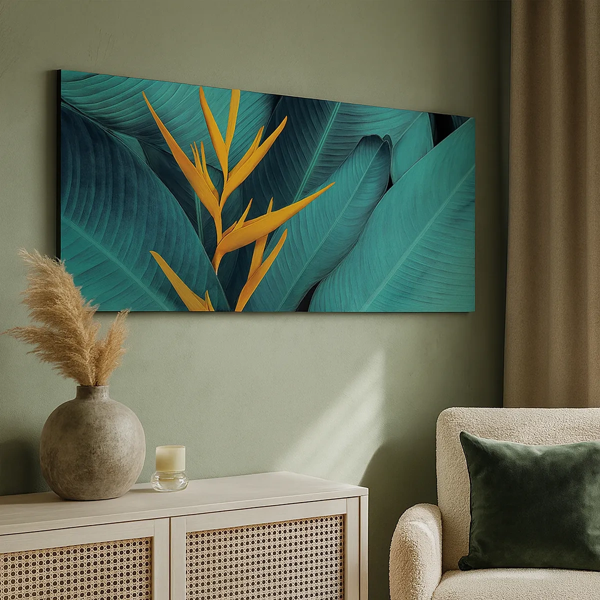 Impression sur toile - Image sur toile - Fleur d'Eden - 30x30 cm